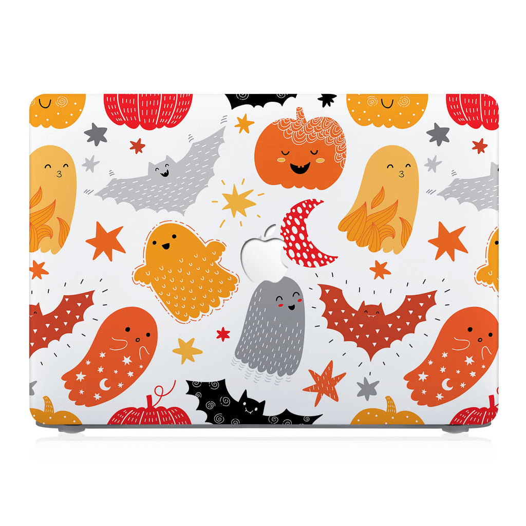 This lightweight, slim hardshell with Halloween design is easy to install and fits closely to protect against scratches