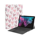 the Hero Image of Personalized Microsoft Surface Pro and Go Case with Love design
