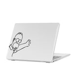 personalized microsoft laptop case features a lightweight two-piece design and Animated Comedy print