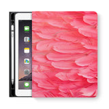 frontview of personalized iPad folio case with 3 design