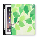 frontview of personalized iPad folio case with 1 design