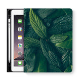 frontview of personalized iPad folio case with 6 design