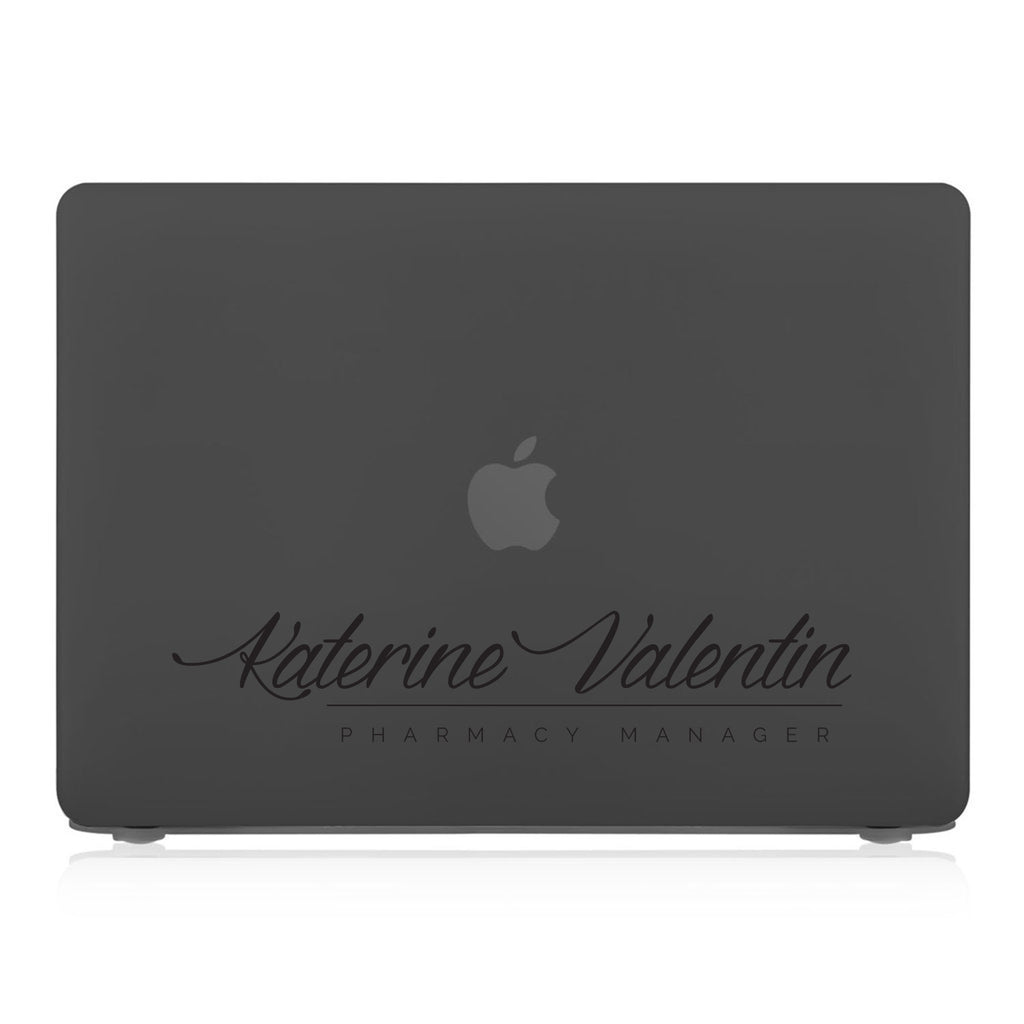 MacBook Case - Signature with Occupation 07