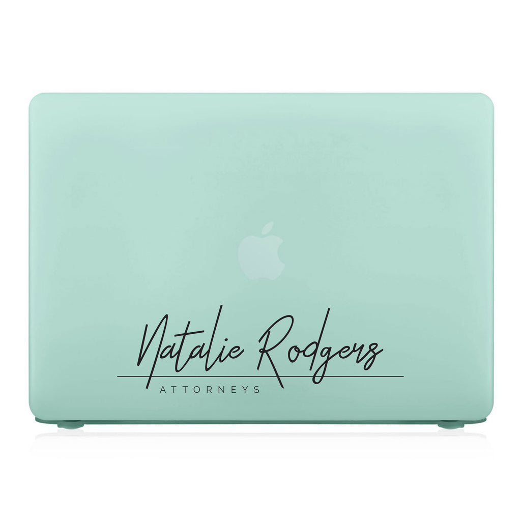 MacBook Case - Signature with Occupation 36