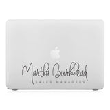 MacBook Case - Signature with Occupation 37