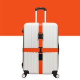 Luggage Crossed Strap - Orange