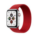 Braided Solo Loop Band for Apple Watch - Red