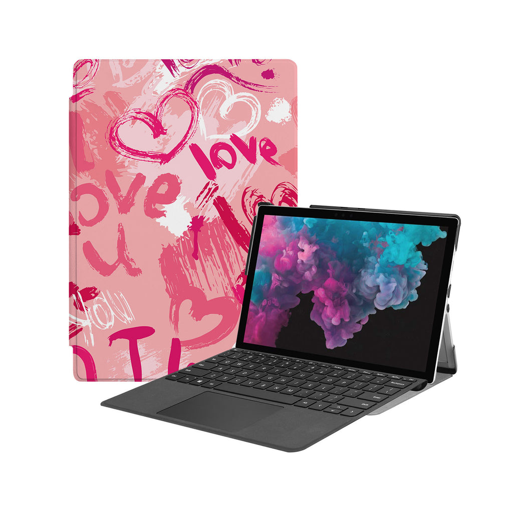 the Hero Image of Personalized Microsoft Surface Pro and Go Case with 03 design
