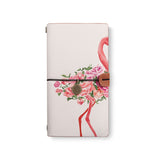 the front top view of midori style traveler's notebook with 5 design