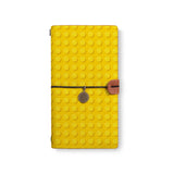 the front top view of midori style traveler's notebook with 2 design