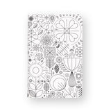 front view of personalized RFID blocking passport travel wallet with 8 design