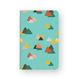 front view of personalized RFID blocking passport travel wallet with 1 design