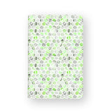 front view of personalized RFID blocking passport travel wallet with 7 design