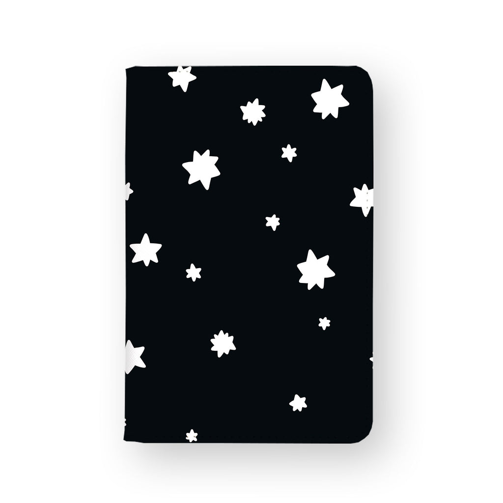 front view of personalized RFID blocking passport travel wallet with 6 design