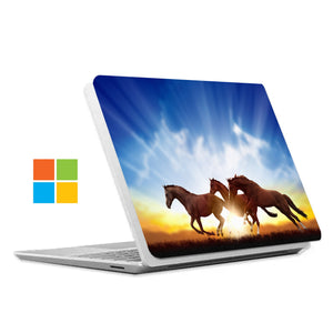 The #1 bestselling Personalized microsoft surface laptop Case with Horse design