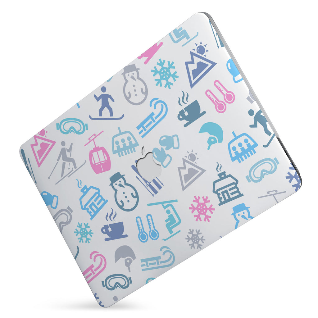 Protect your macbook  with the #1 best-selling hardshell case with Winter design