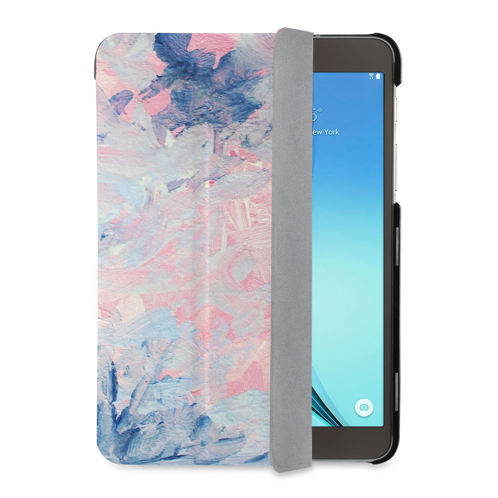 auto on off function of Personalized Samsung Galaxy Tab Case with Oil Painting Abstract design - swap