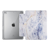 Vista Case iPad Premium Case with Marble Design uses Soft silicone on all sides to protect the body from strong impact.