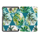 the whole printed area of Personalized Samsung Galaxy Tab Case with Tropical Leaves design