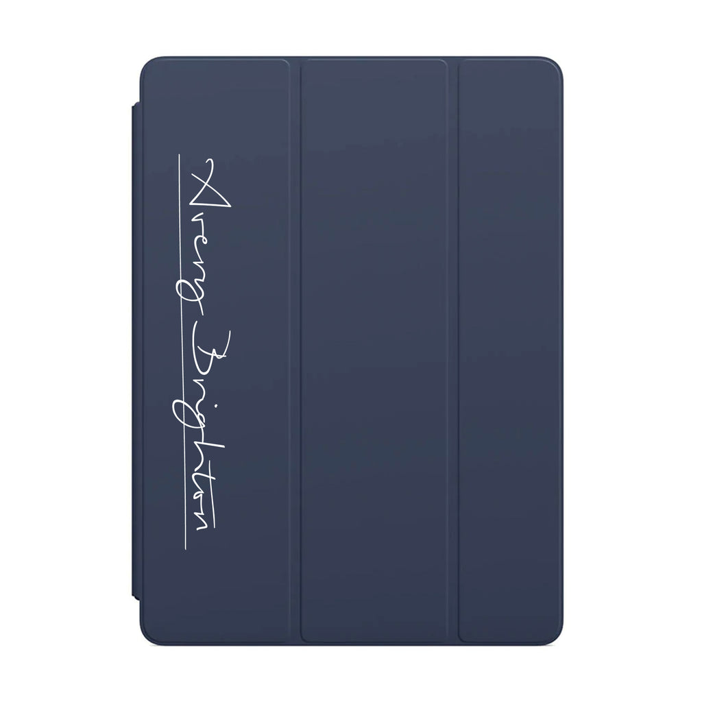 iPad Trifold Case - Signature with Occupation 17