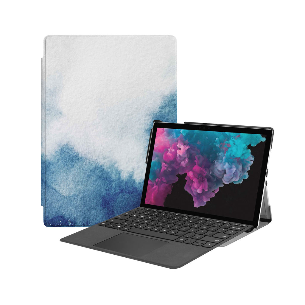 the Hero Image of Personalized Microsoft Surface Pro and Go Case with Abstract Ink Painting design