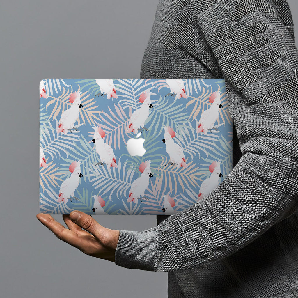 hardshell case with Bird design combines a sleek hardshell design with vibrant colors for stylish protection against scratches, dents, and bumps for your Macbook