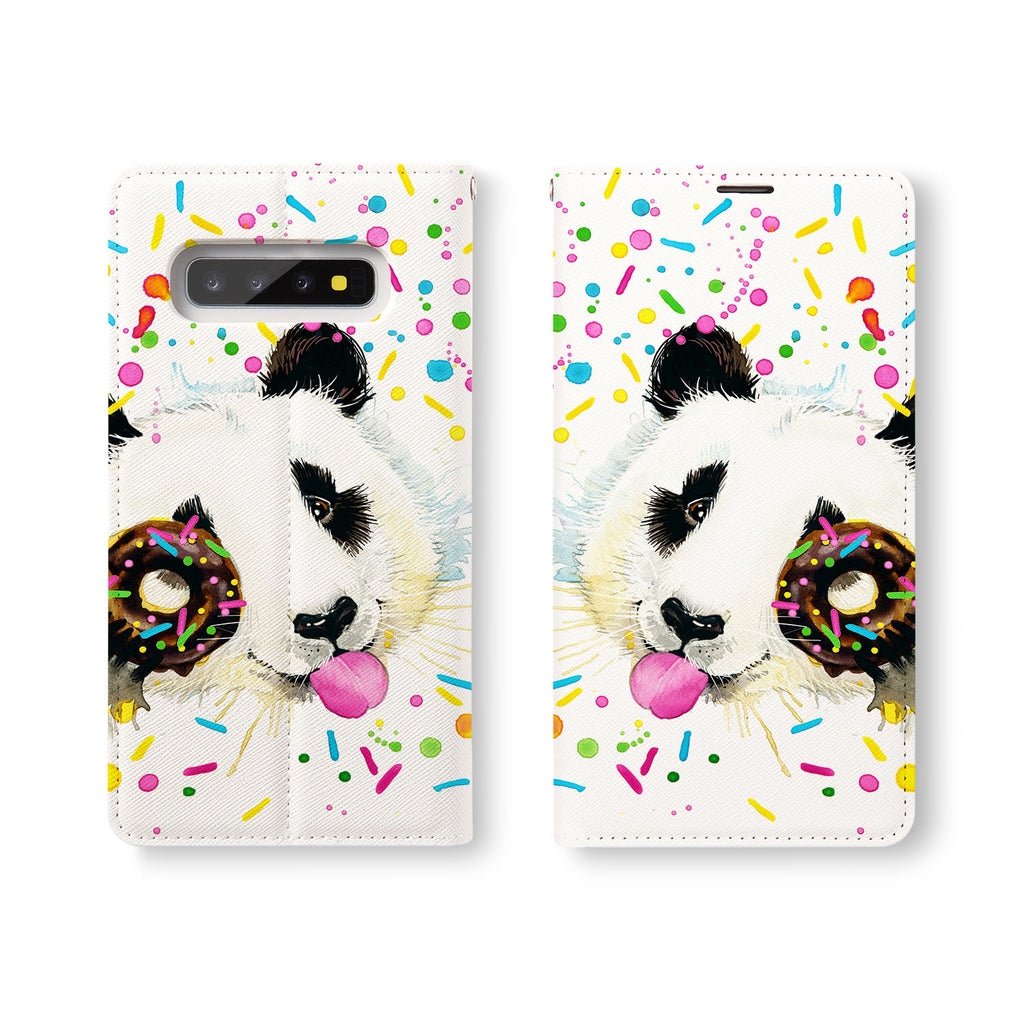 Personalized Samsung Galaxy Wallet Case with Panda desig marries a wallet with an Samsung case, combining two of your must-have items into one brilliant design Wallet Case. 