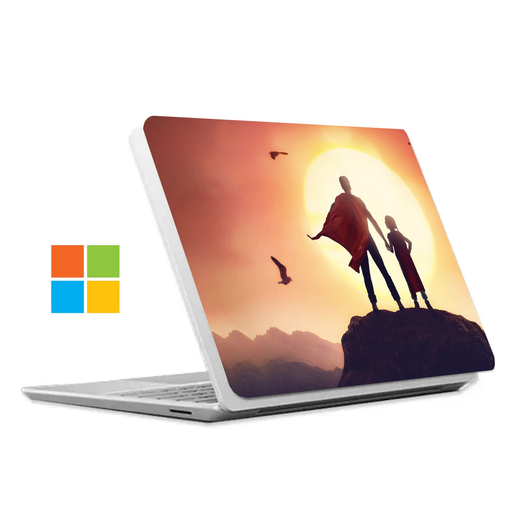 The #1 bestselling Personalized microsoft surface laptop Case with Father Day design