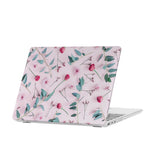 personalized microsoft laptop case features a lightweight two-piece design and Flat Flower 2 print