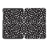 the whole printed area of Personalized Samsung Galaxy Tab Case with Polka Dot design