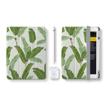 Vista Case iPad Premium Case with Green Leaves Design perfect fit for easy and comfortable use. Durable & solid frame protecting the tablet from drop and bump.