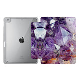 Vista Case iPad Premium Case with Crystal Diamond Design uses Soft silicone on all sides to protect the body from strong impact.