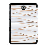 the back view of Personalized Samsung Galaxy Tab Case with Luxury design