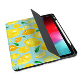 personalized iPad case with pencil holder and Fruit design - swap