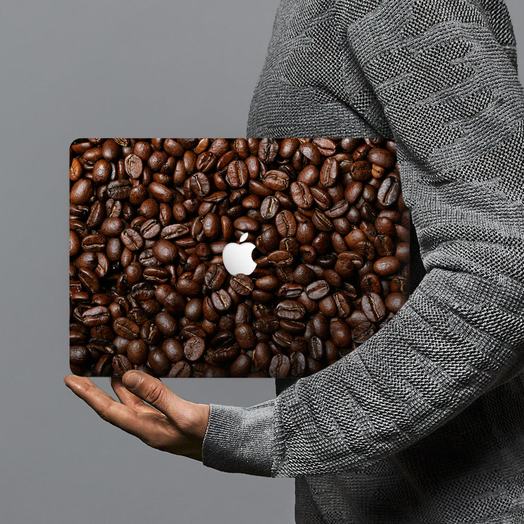 hardshell case with Coffee design combines a sleek hardshell design with vibrant colors for stylish protection against scratches, dents, and bumps for your Macbook