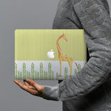 hardshell case with Cute Animal 2 design combines a sleek hardshell design with vibrant colors for stylish protection against scratches, dents, and bumps for your Macbook