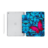iPad SeeThru Casd with Butterfly Design Fully compatible with the Apple Pencil