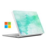 The #1 bestselling Personalized microsoft surface laptop Case with Abstract Watercolor Splash design