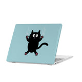 personalized microsoft laptop case features a lightweight two-piece design and Cat Kitty print