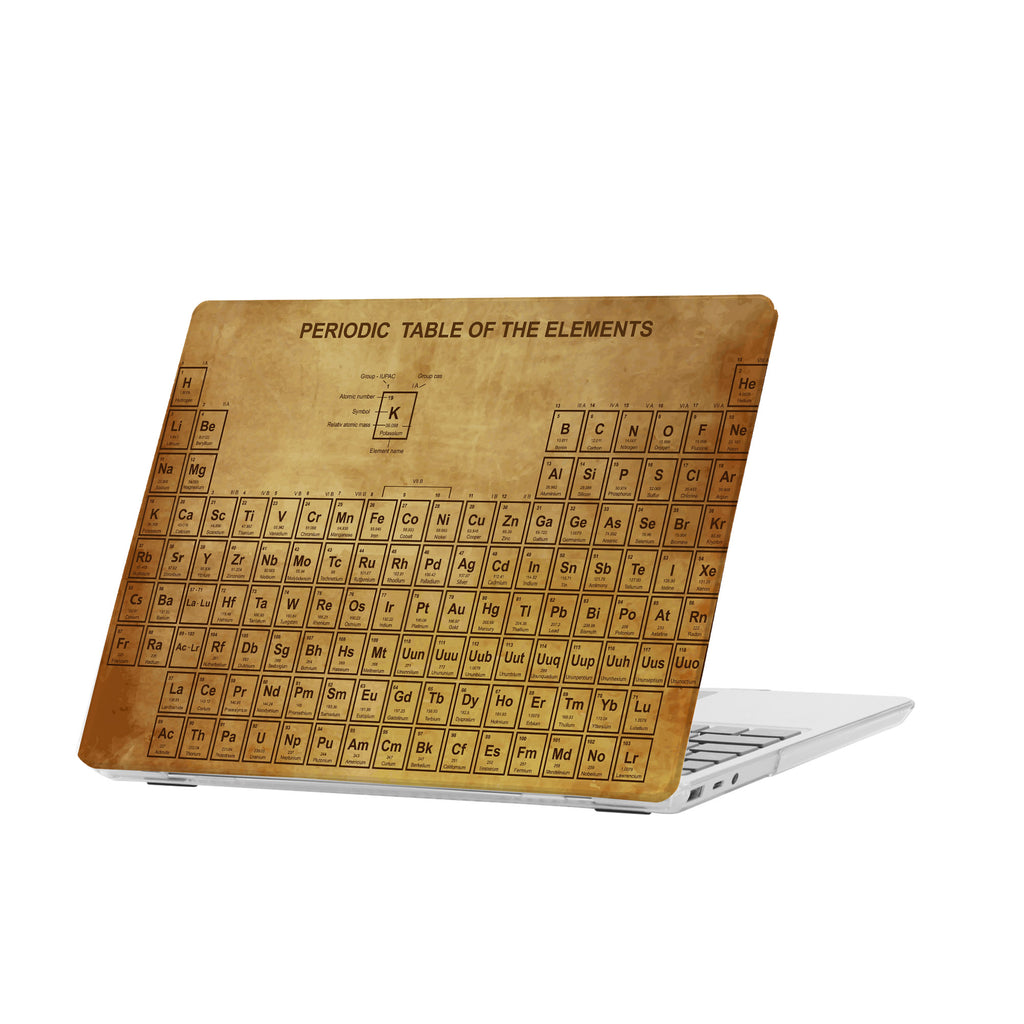 personalized microsoft laptop case features a lightweight two-piece design and Science print