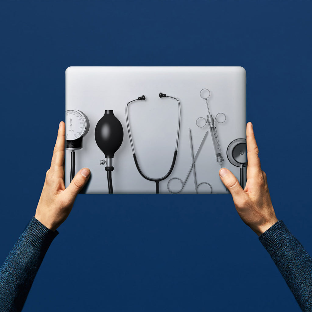personalized microsoft surface case with Doctor design