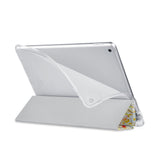 Balance iPad SeeThru Casd with Watercolor Flower Design has a soft edge-to-edge liner that guards your iPad against scratches.