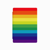 the front side of Personalized Microsoft Surface Pro and Go Case with Rainbow design