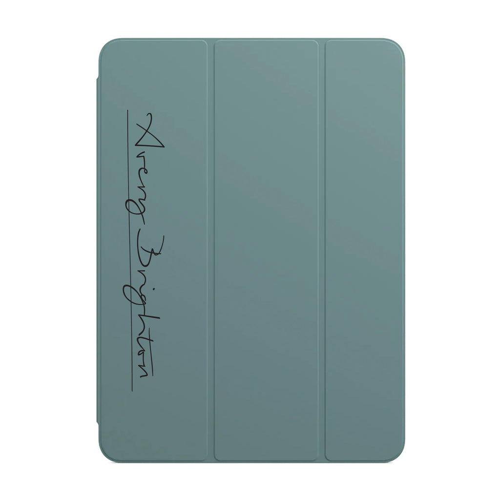 iPad Trifold Case - Signature with Occupation 17