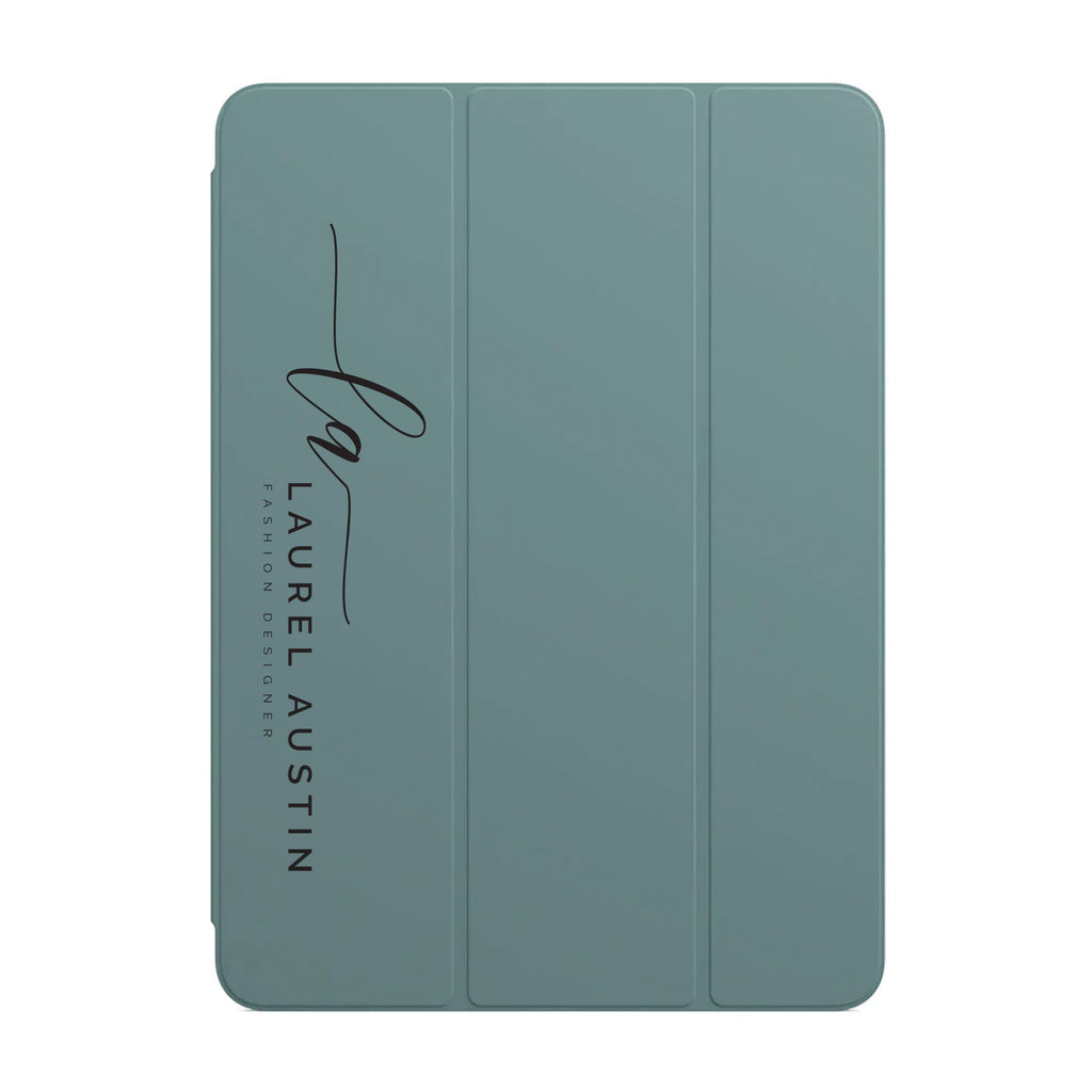 iPad Trifold Case - Signature with Occupation 5