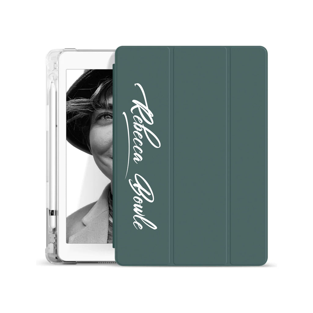iPad SeeThru Case - Signature with Occupation 11
