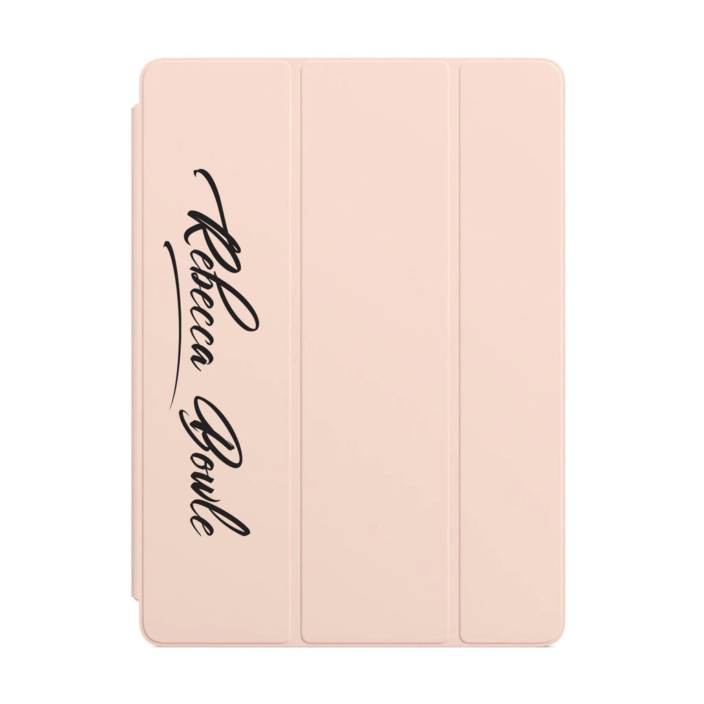 iPad Trifold Case - Signature with Occupation 11